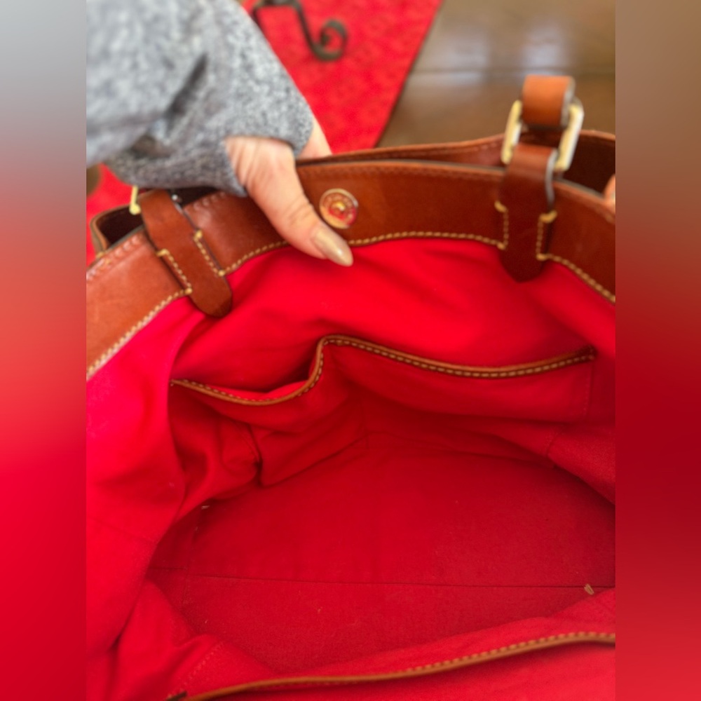 Dooney & Bourke Ostrich Leather Bag - Picture 5 of 9